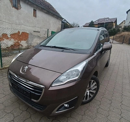 Peugeot 5008 cena 31700 przebieg: 123770, rok produkcji 2013 z Złotoryja małe 436